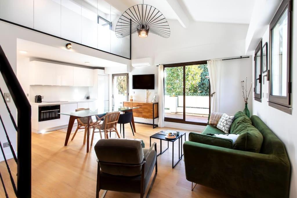 #11 Alex Suite Terrace Parking Ac 2 Bdr 5Mins To Sea Saint-Jean-Cap-Ferrat Exterior foto